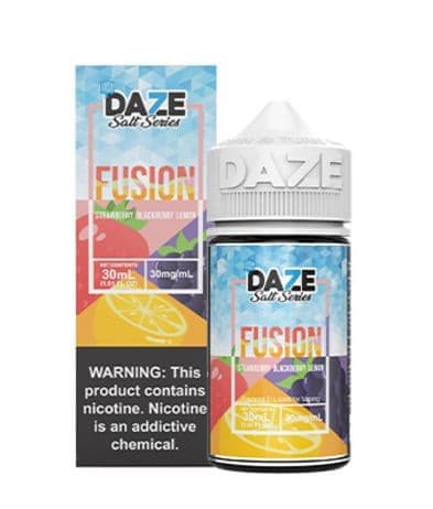 Strawberry Blackberry Lemon Fusion Salt by 7Daze - 30ml
