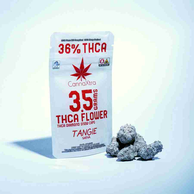 CannaXtra THCa Diamond Snow Caps Flower 3.5g Best Sales Price - CBD