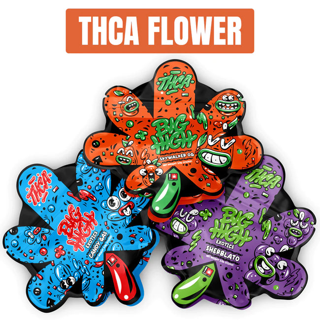 THCA FLOWER - BIG HIGH 3.5G Best Sales Price - CBD