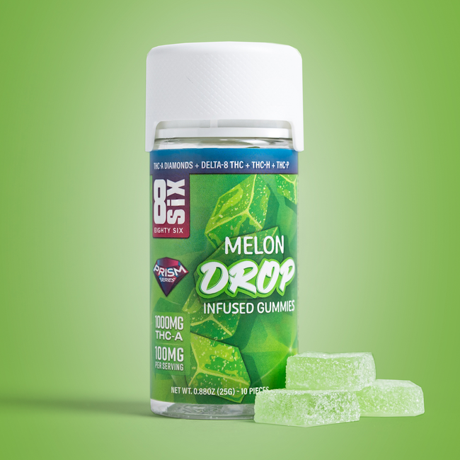 Eighty Six Melon Drop 1000MG THCa Gummies Best Sales Price - Gummies