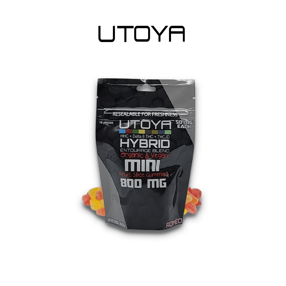 Utoya | Mini Fruit Slice THC Gummies 800mg - 4500mg Best Sales Price - Gummies