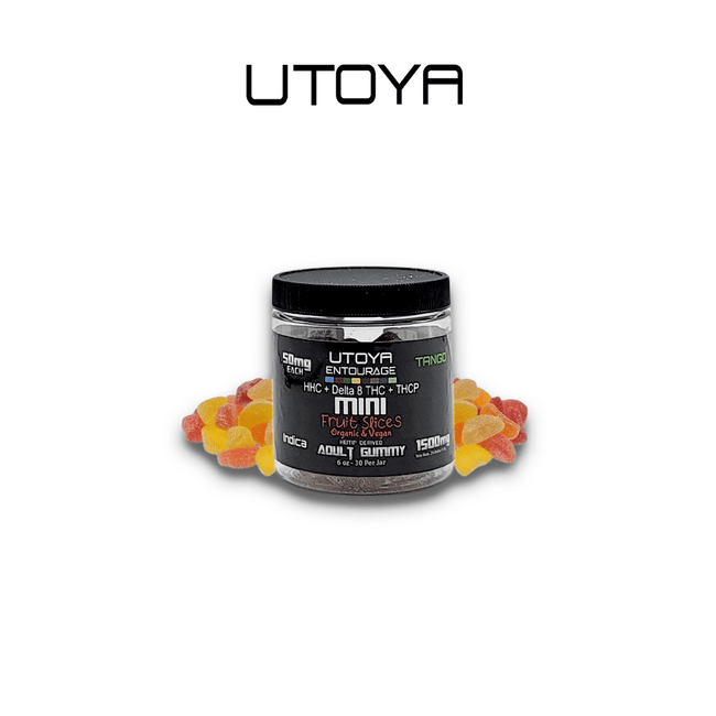 Utoya | Mini Fruit Slice THC Gummies 800mg - 4500mg Best Sales Price - Gummies