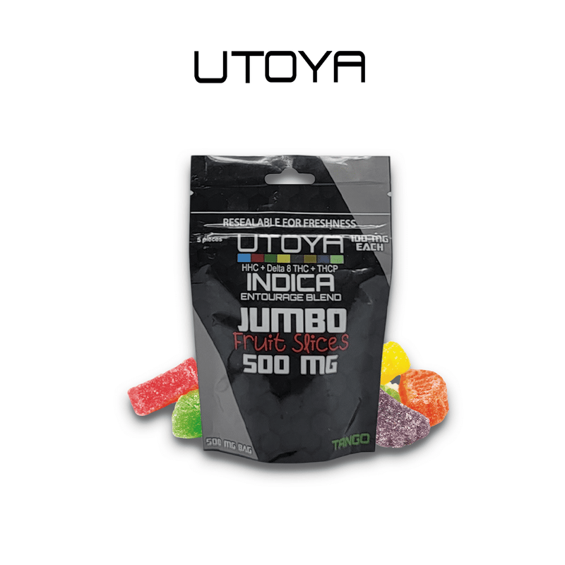 Utoya | Jumbo Fruit Slice THC Gummies 500mg - 3600mg Best Sales Price - Gummies