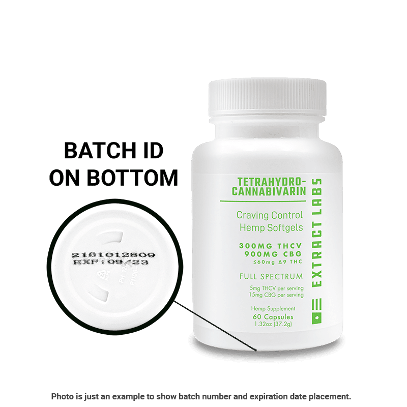Extract Labs THCV Capsules | Craving Control