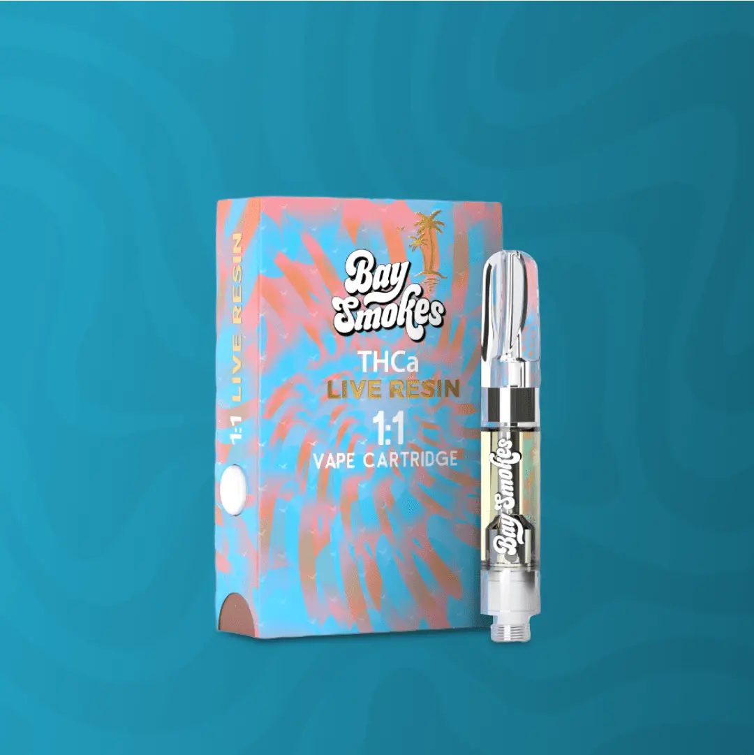 Bay Smokes THCa Live Hash Rosin Cart