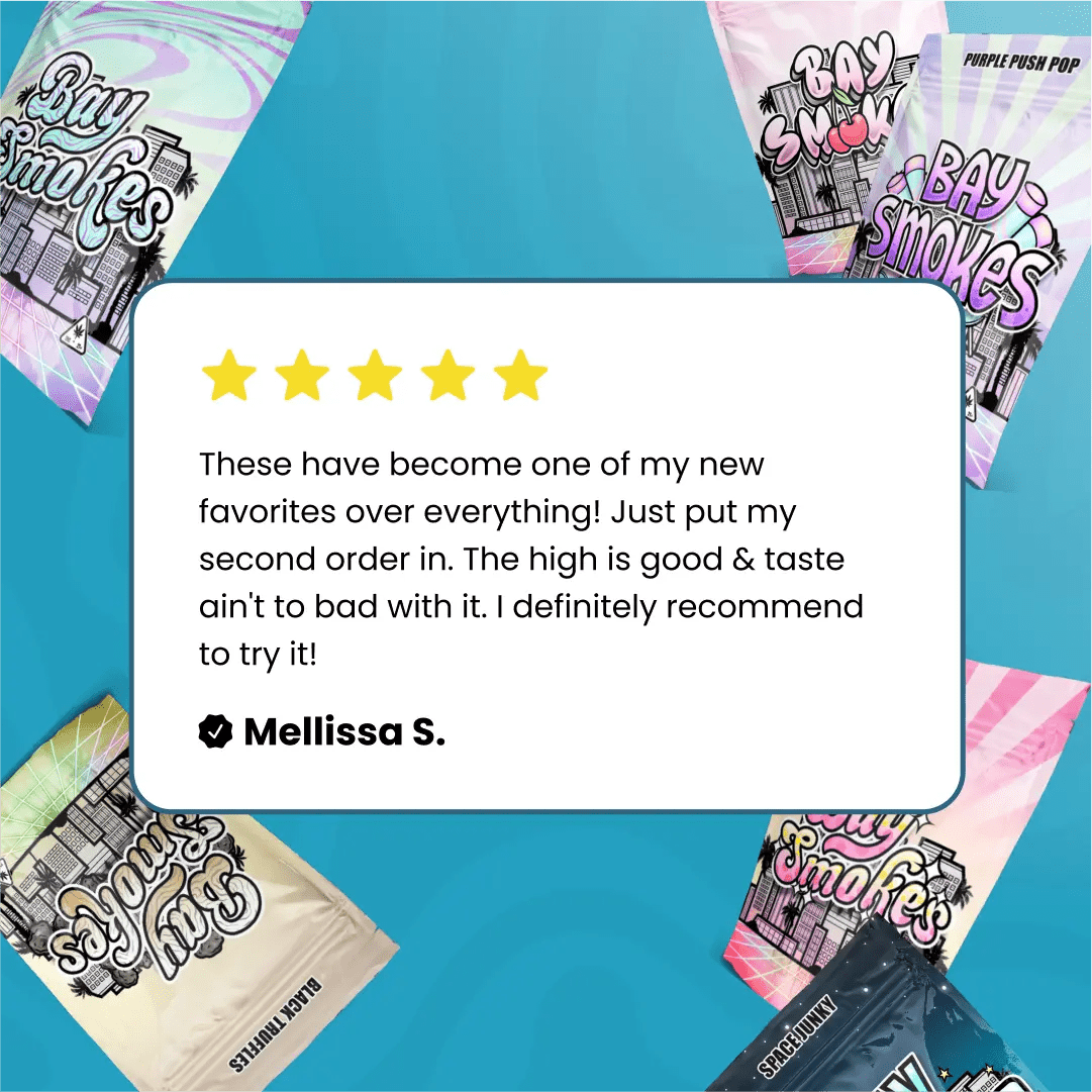 Bay Smokes THCa Live Hash Rosin Bar