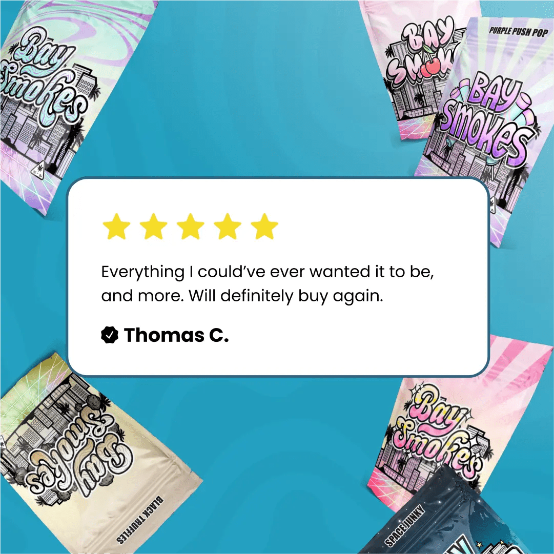 Bay Smokes  THCa Live Hash Rosin Vape