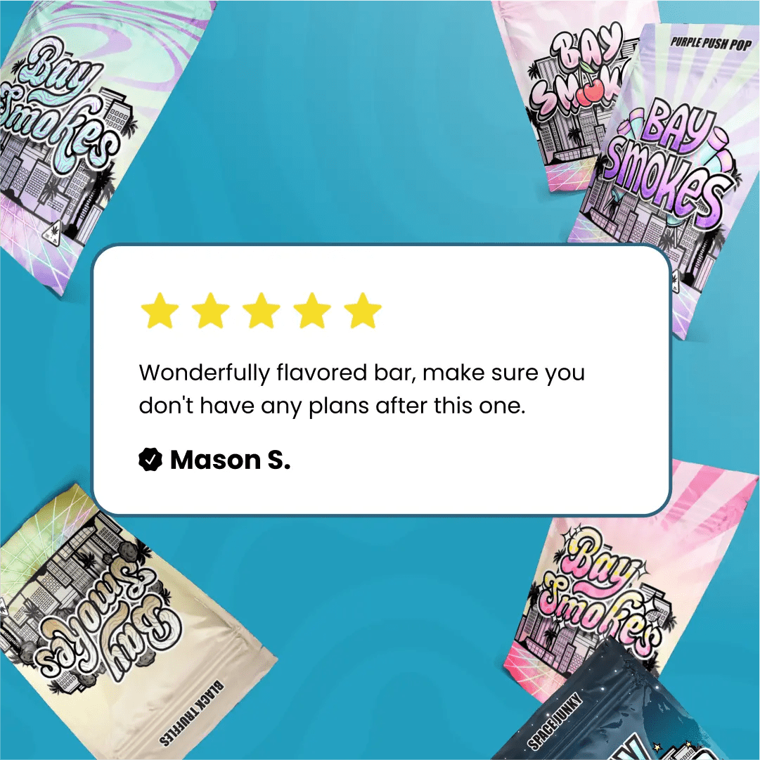 Bay Smokes THCa Live Hash Rosin Bar Tier 2