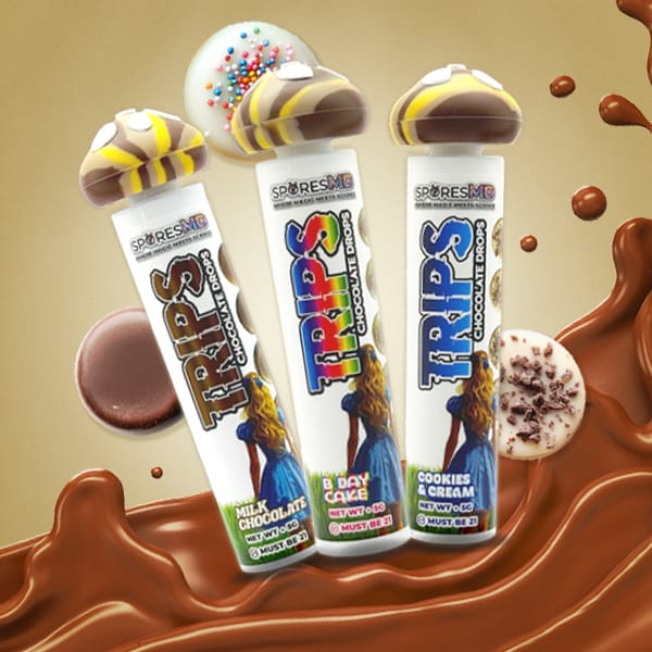 SporesMD Trips Chocolate Drops