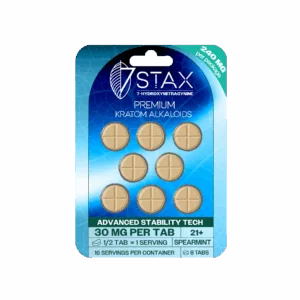 7Stax Premium 7-OH Kratom Alkaloid Tablets (240mg – 8 Count)