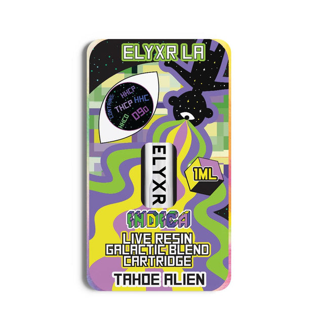 Elyxr Live Resin Galactic Blend (HHC, HHCo, THCP, HHCP, D9o) Cartridge 1 Gram (1000mg) Best Sales Price - Vape Cartridges