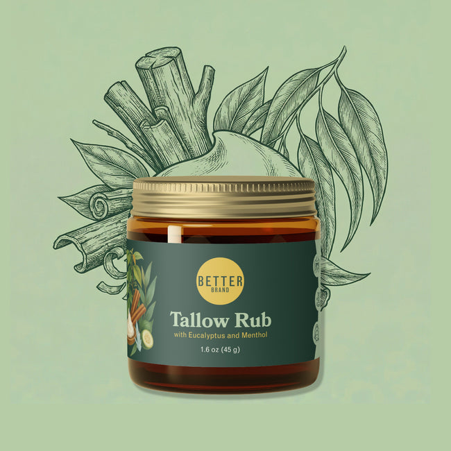BetterBrand Tallow Rub Best Sales Price - CBD