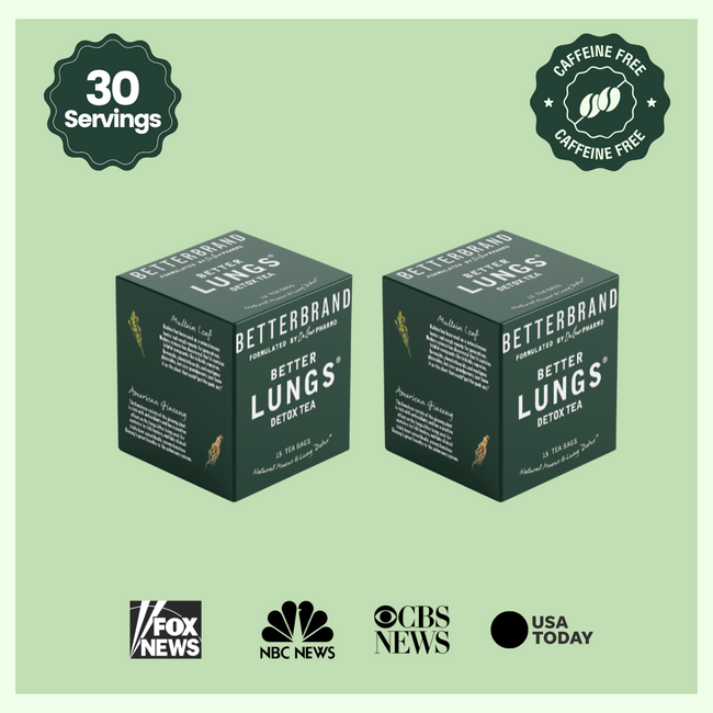 BetterLungs Tea 2-Pack