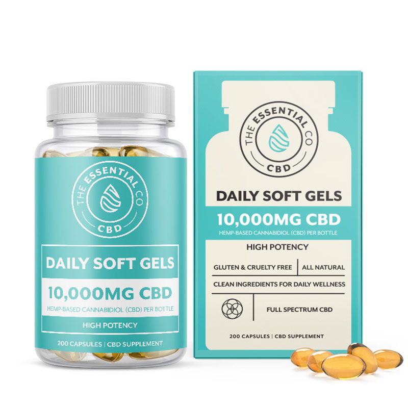 Ultra Full Spectrum CBD Gel Capsules – The Essential Co. Best Sales Price - Edibles