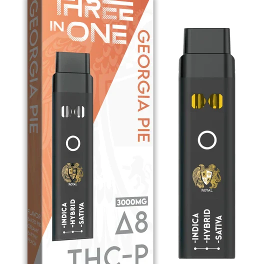 RA Royal CBD | Delta 8 + THC-P Three Strains In One Disposable Vape - 3000mg Best Sales Price - Vape Pens