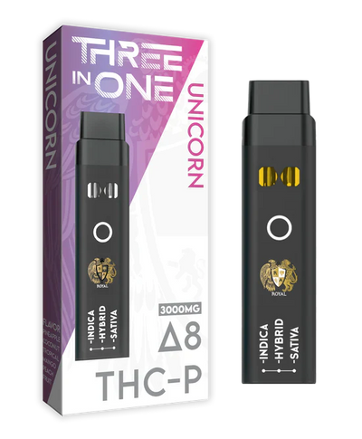 RA Royal CBD | Delta 8 + THC-P Three Strains In One Disposable Vape - 3000mg Best Sales Price - Vape Pens