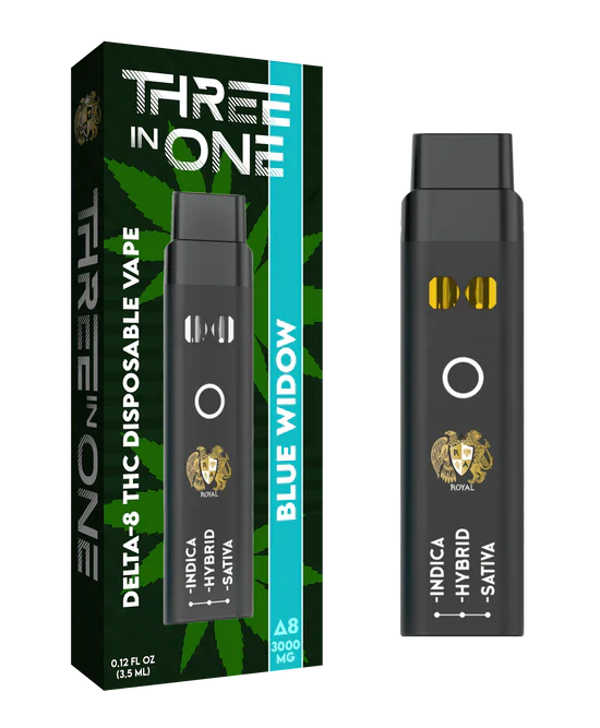 RA Royal CBD | Delta 8 THC Three Strains In One Disposable Vape - 3000mg Best Sales Price - Vape Pens