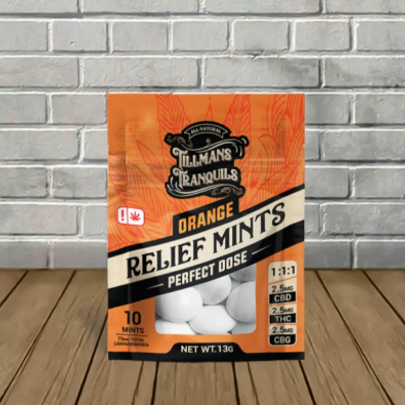 Tillmans Tranquils Perfect Dose THC Infused Mints