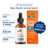 Full Spectrum CBD Oil Tincture for Calming + CBN 1000-6000mg [CBDFX Top Deals]