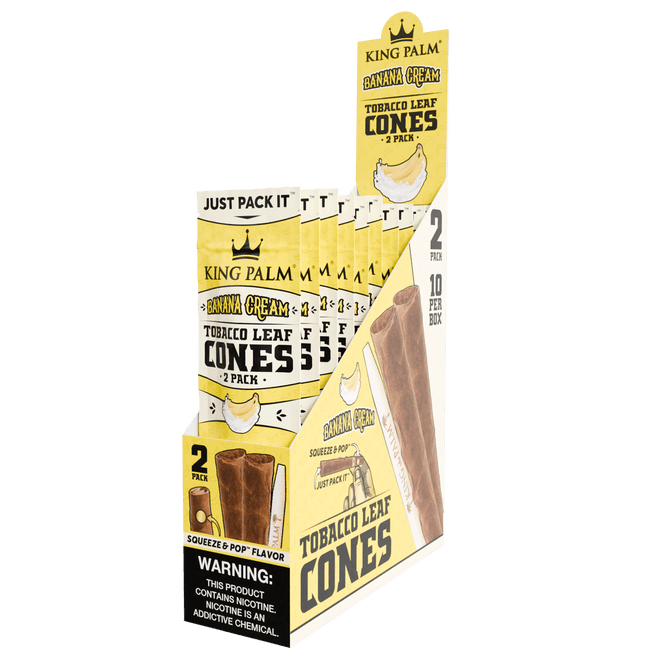 Tobacco Cones – Banana Cream King Palm