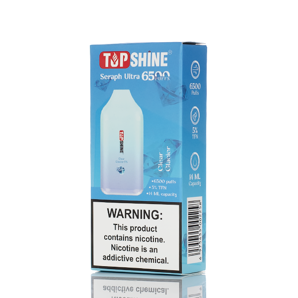 Topshine Seraph Ultra 6500 Puffs Rechargeable Disposable Vape - 14ML Best Sales Price - Disposables