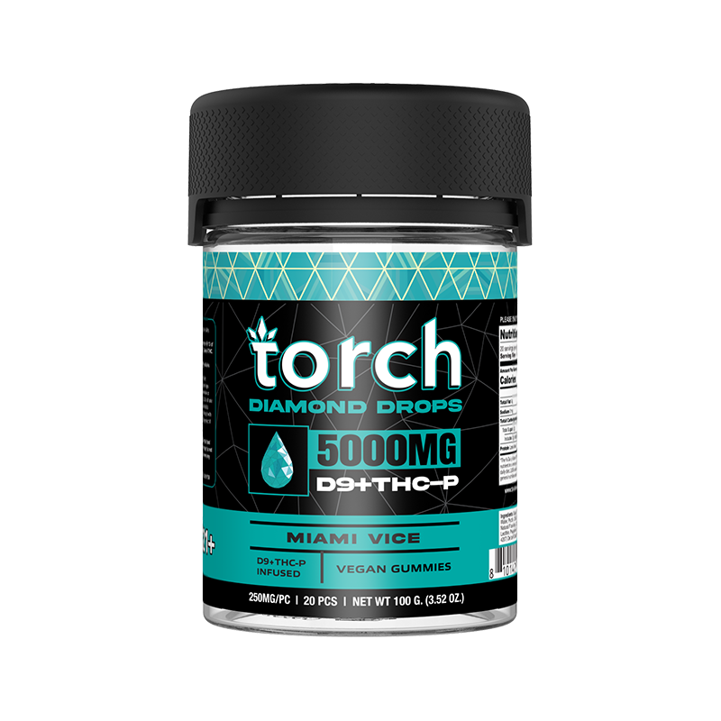 Torch Gummies Miami Vice | 20ct | 5000mg Best Sales Price - Gummies