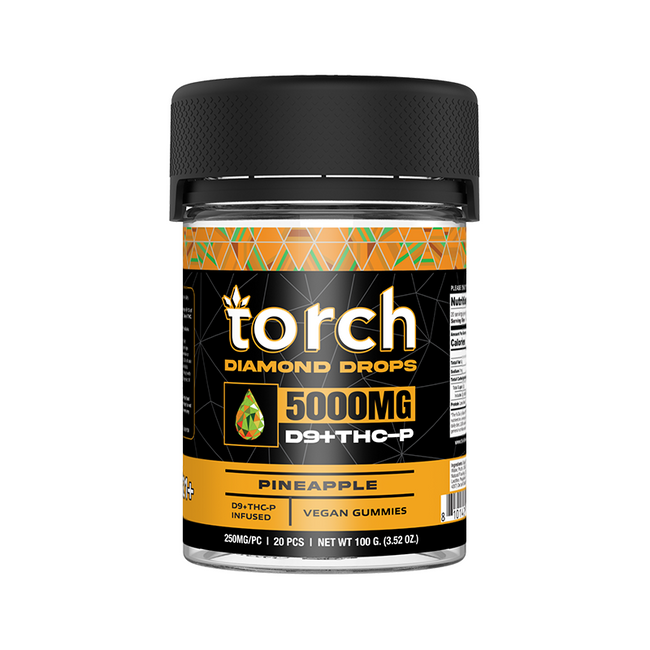 Torch Gummies Pineapple | 20ct | 5000mg Best Sales Price - Gummies