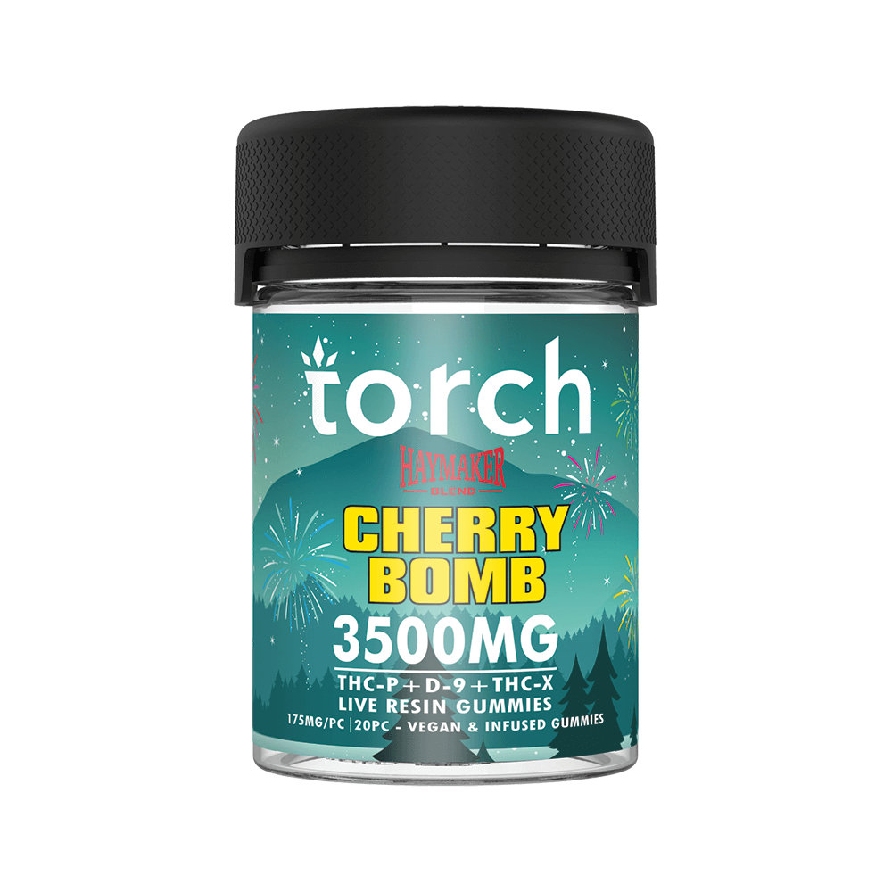 Torch Gummies Cherry Bomb | 20ct |3500mg Best Sales Price - Gummies