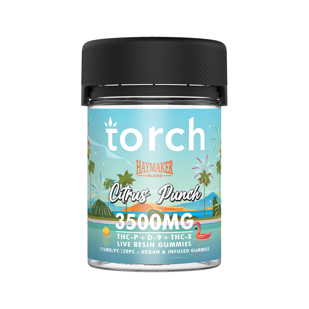 Torch Gummies Citrus Punch | 20ct | 3500mg Best Sales Price - Gummies