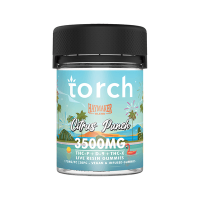 Torch Gummies Citrus Punch | 20ct | 3500mg Best Sales Price - Gummies