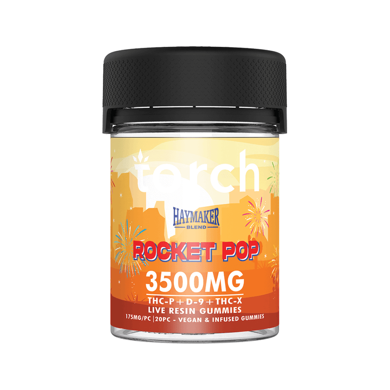 Torch Gummies Rocket Pop | 20ct | 3500mg Best Sales Price - Gummies