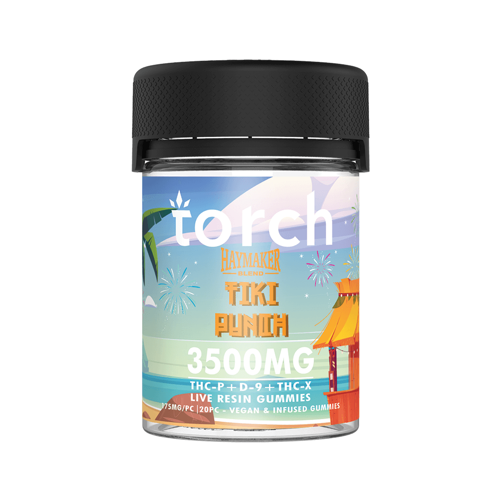 Torch Gummies Tiki Punch | 20ct | 3500mg Best Sales Price - Gummies