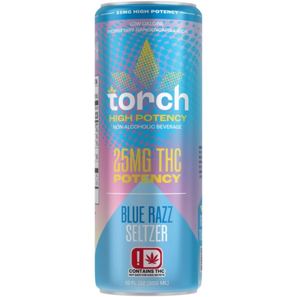 Torch High Potency Delta-9 THC Seltzer 25mg 12oz