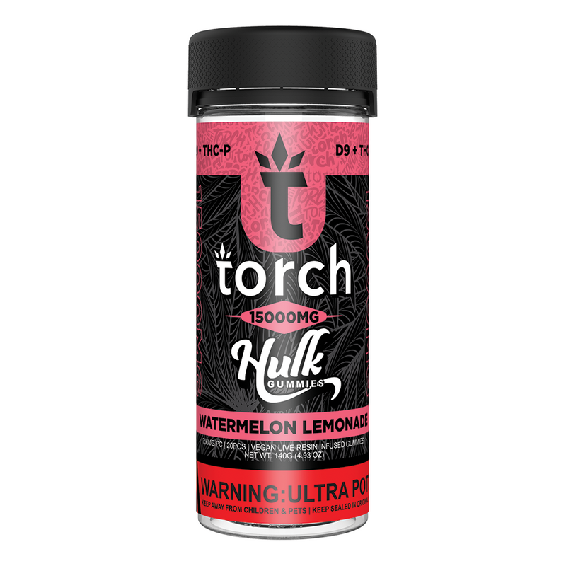 Torch Gummies Watermelon Lemonade | 20ct | 15000mg Best Sales Price - Gummies