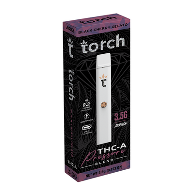 Torch THC-A Pressure Blend Black Cherry Gelato | Indica | 3.5g Best Sales Price - Vape Pens