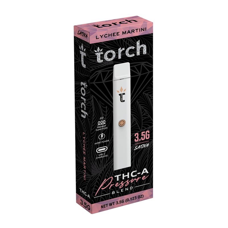 Torch THC-A Pressure Blend Lychee Martini | Sativa | 3.5g Best Sales Price - Vape Pens