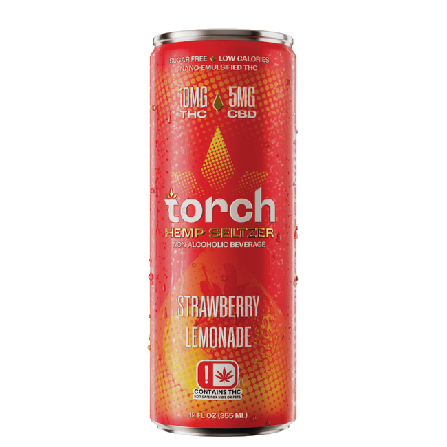 Torch Strawberry Lemonade D9 THC Seltzer