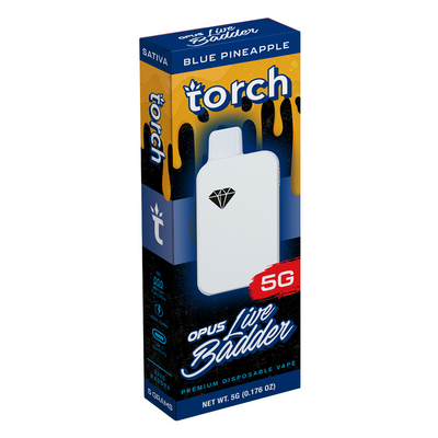 Torch Opus Live Badder Blend Blue Pineapple | Sativa | 5g Best Sales Price - Vape Pens