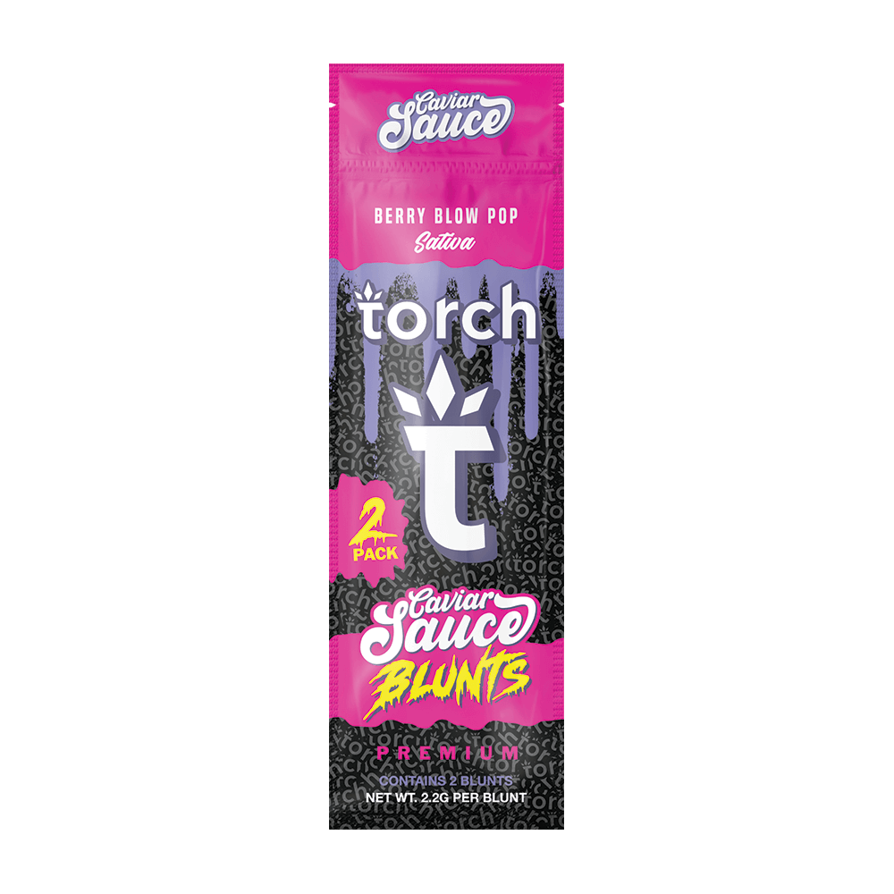 Torch Caviar Sauce Blunts THC-A Berry Blow Pop | Sativa | 2.2g Best Sales Price - Pre-Rolls