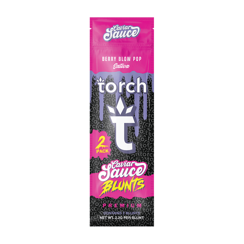 Torch Caviar Sauce Blunts THC-A Berry Blow Pop | Sativa | 2.2g Best Sales Price - Pre-Rolls