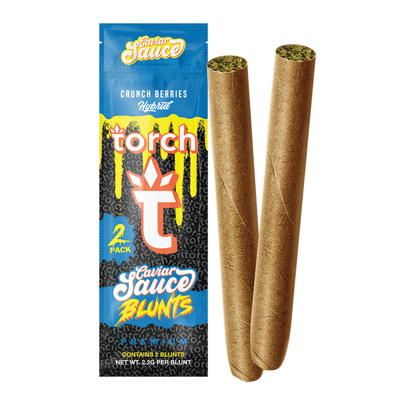 Torch Caviar Sauce Blunts THC-A Crunch Berries | Hybrid | 2.2g Best Sales Price - Pre-Rolls