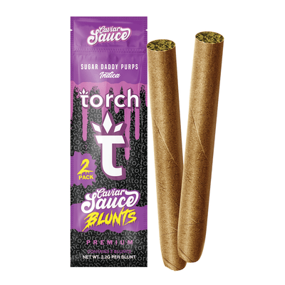 Torch Caviar Sauce Blunts THC-A Sugar Daddy Purps | Indica | 2.2g Best Sales Price - Pre-Rolls