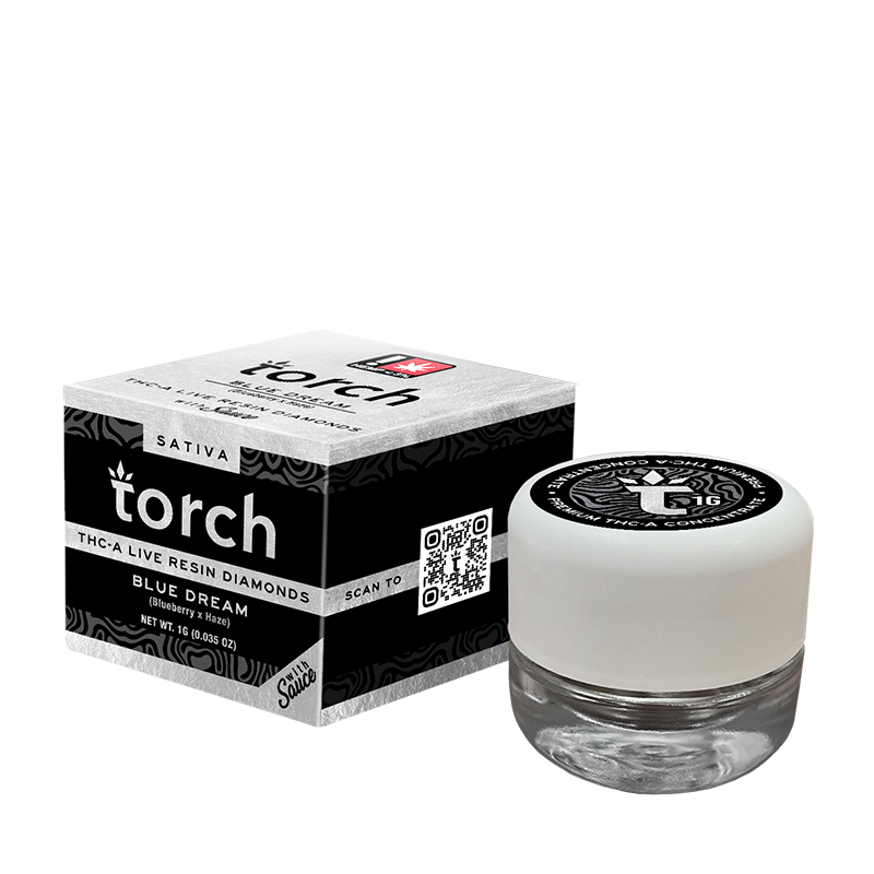 Torch THC-A Live Resin Diamonds Sauce Blue Dream | 1g | Sativa Best Sales Price - CBD