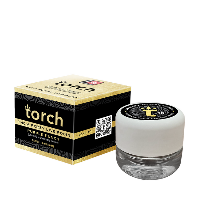 Torch THC-A Persy Live Rosin Purple Punch | 1g Best Sales Price - CBD