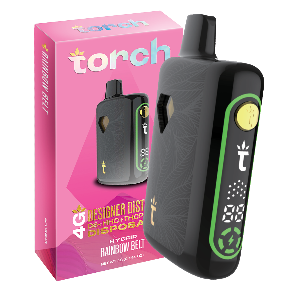 Torch Designer DiSTiLLATE Disposable Rainbow Belt | Hybrid | 4g
