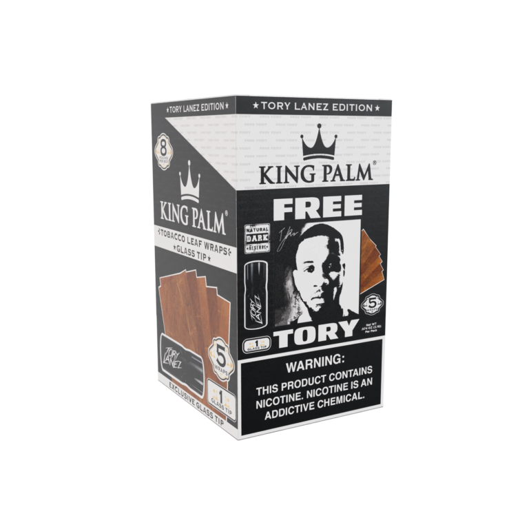 King Palm Natural w/Glass Tips – Wraps Best Sales Price - Pre-Rolls