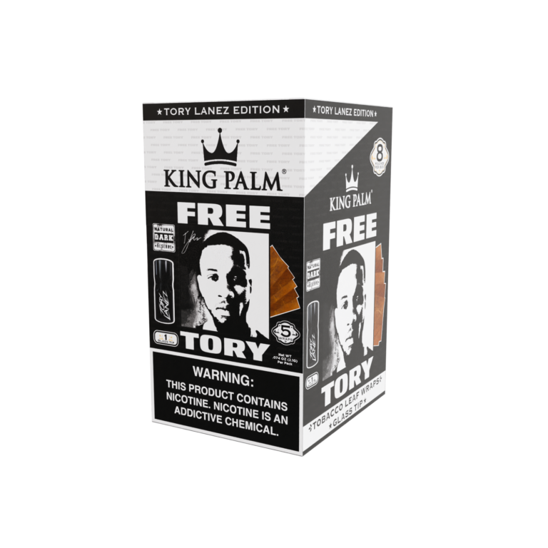 King Palm Natural w/Glass Tips – Wraps Best Sales Price - Pre-Rolls