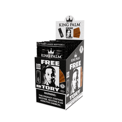 Tobacco Sheets w/Glass Tips – Tory Lanez Edition – Natural King Palm Best Sales Price - Pre-Rolls