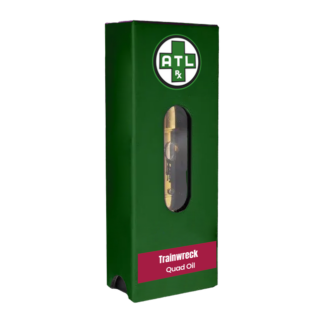 Trainwreck Quad Oil+THCp Disposable Vape – 1 Gram