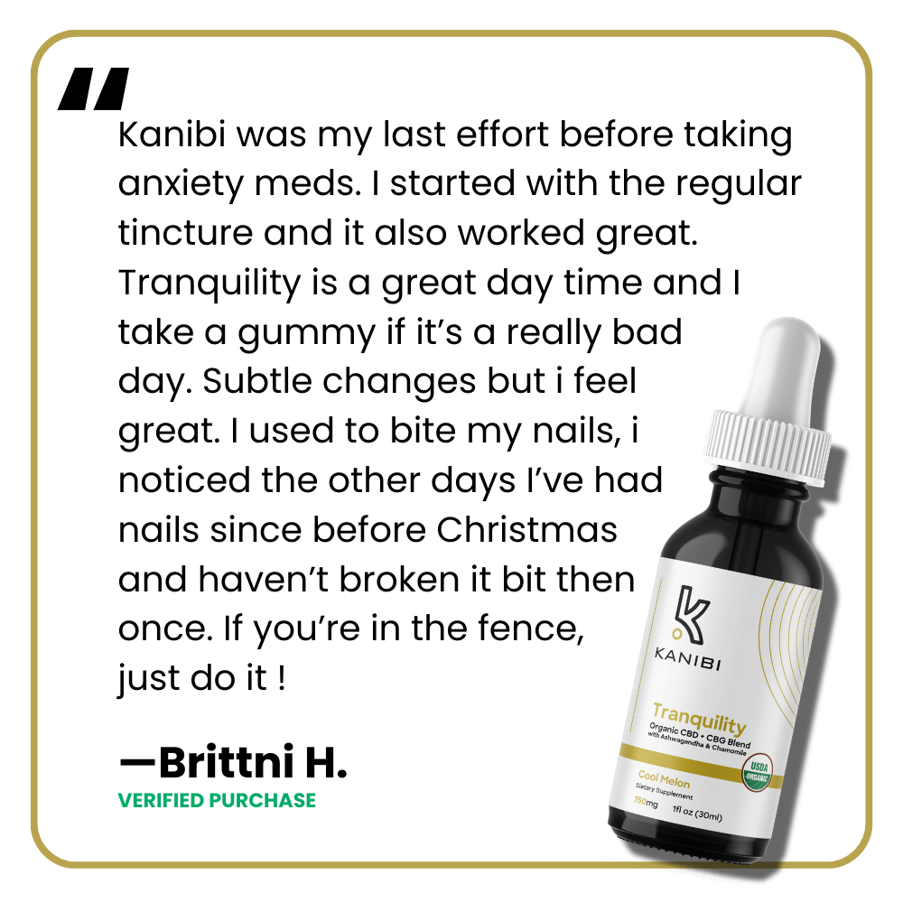 Kanibi Tranquility Tincture Oil